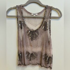 Anthropology/Mahila Beaded Top